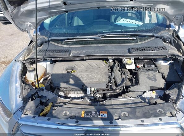 1FMCU9GD9JUC38806 2018 FORD ESCAPE Silver Вид ззаду