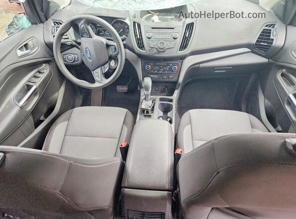 1FMCU9GD9JUC40703 2018 FORD ESCAPE Черный Вид панели приборов
