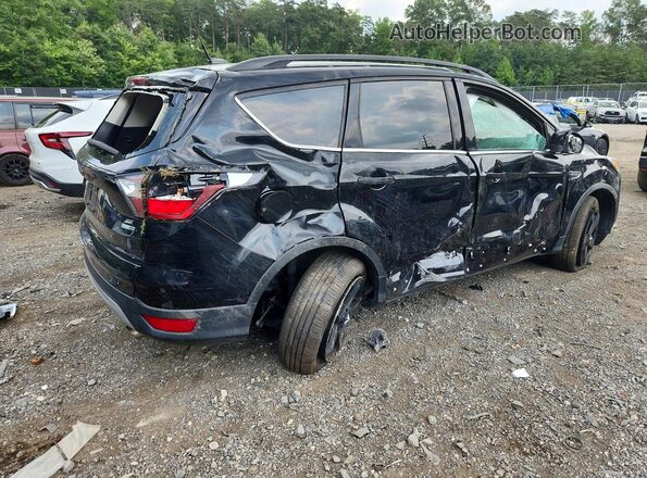 1FMCU9GD9JUC40703 2018 FORD ESCAPE Черный Задняя правая четверть