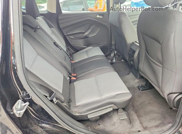 1FMCU9GD9JUC40703 2018 FORD ESCAPE Черный Вид задней части салона