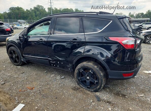 1FMCU9GD9JUC40703 2018 FORD ESCAPE Черный Задняя левая четверть