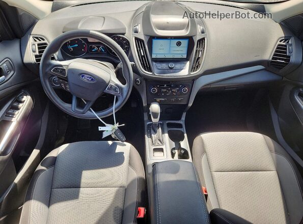 1FMCU9GD9KUB04279 2019 FORD ESCAPE Black წინა პანელის ხედი