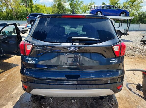 1FMCU9GD9KUB04279 2019 FORD ESCAPE Black უკანა ხედი