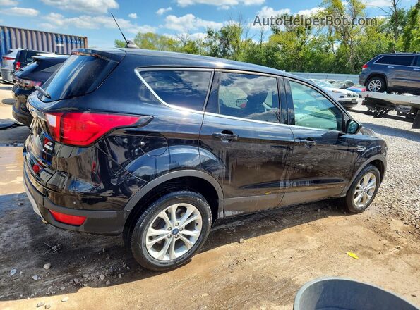 1FMCU9GD9KUB04279 2019 FORD ESCAPE Black უკანა მარჯვენა