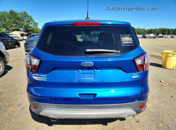 1FMCU9GDXHUE83270 2017 FORD ESCAPE Blue Вид ззаду