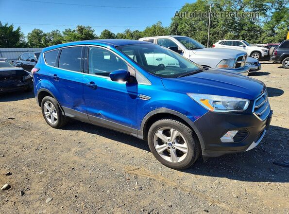 1FMCU9GDXHUE83270 2017 FORD ESCAPE Blue Передня права чверть