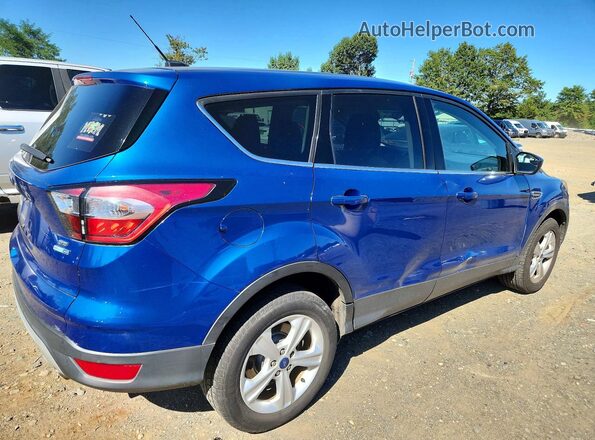 1FMCU9GDXHUE83270 2017 FORD ESCAPE Blue Задня права чверть