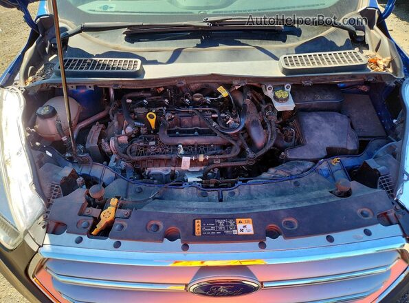 1FMCU9GDXHUE83270 2017 FORD ESCAPE Blue Вид підкапотного простору