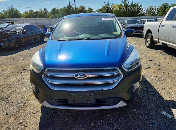 1FMCU9GDXHUE83270 2017 FORD ESCAPE Blue Вид спереду