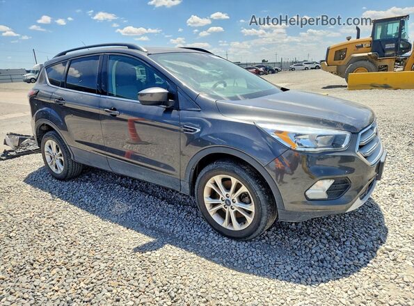 1FMCU9GDXJUB46880 2018 FORD ESCAPE Gray Przód prawy