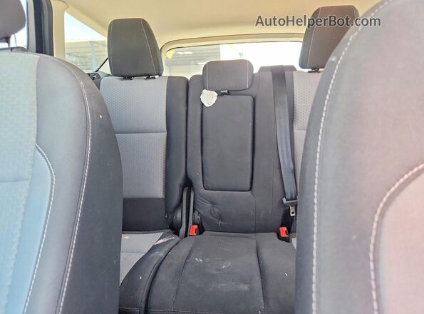 1FMCU9GDXJUB46880 2018 FORD ESCAPE Gray Widok tylnych siedzeń
