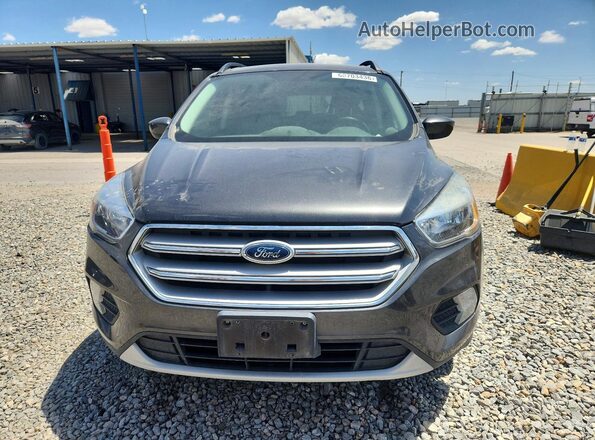1FMCU9GDXJUB46880 2018 FORD ESCAPE Gray Widok z przodu