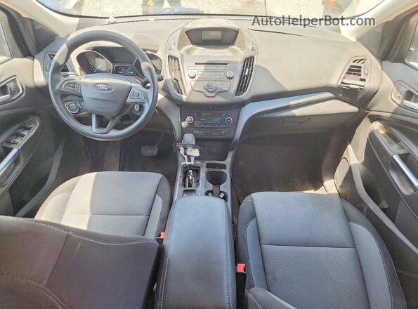1FMCU9GDXJUB46880 2018 FORD ESCAPE Gray Widok deski rozdzielczej