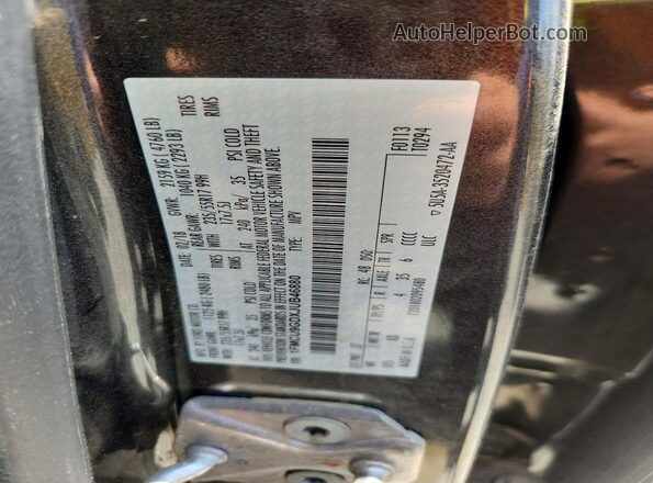 1FMCU9GDXJUB46880 2018 FORD ESCAPE Gray Widok wnętrza 360 stopni