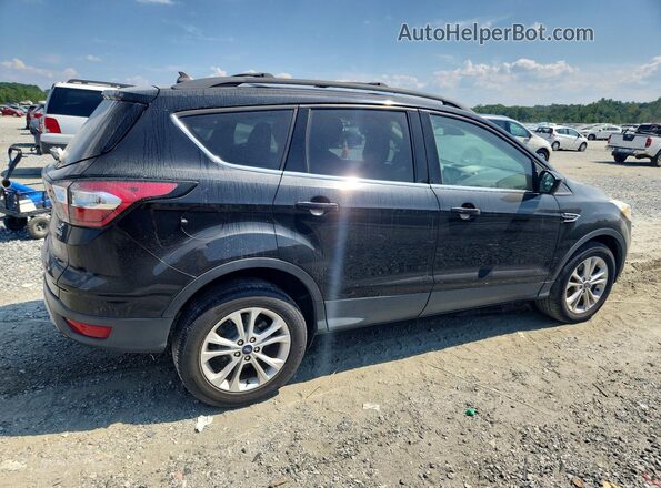 1FMCU9GDXJUD46206 2018 FORD ESCAPE Black უკანა მარჯვენა