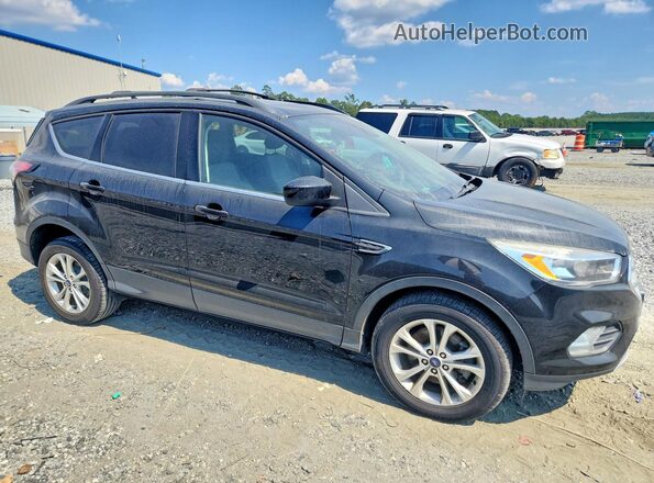 1FMCU9GDXJUD46206 2018 FORD ESCAPE Black წინა მარჯვენა