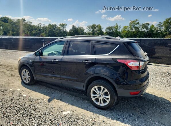 1FMCU9GDXJUD46206 2018 FORD ESCAPE Black უკანა მარცხენა