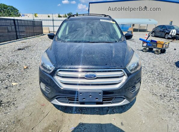 1FMCU9GDXJUD46206 2018 FORD ESCAPE Black წინა ხედი