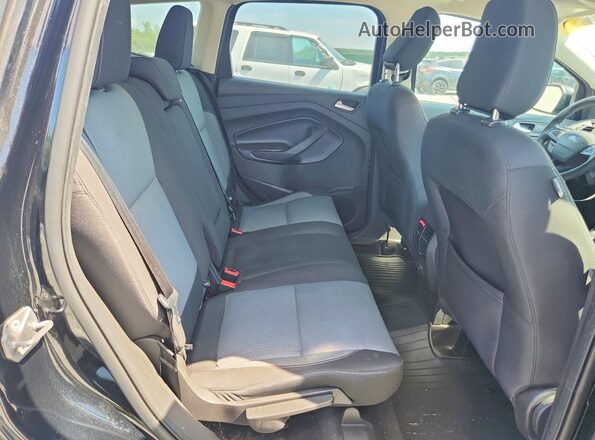 1FMCU9GDXJUD46206 2018 FORD ESCAPE Black უკანა სალონის ხედი