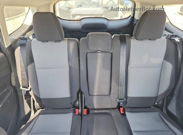 1FMCU9GDXJUD46206 2018 FORD ESCAPE Black უკანა სავარძლების ხედი