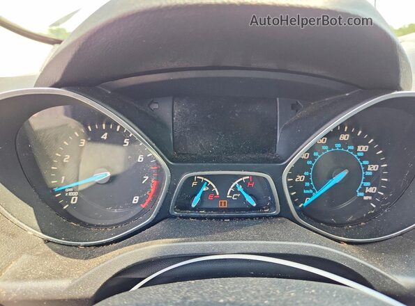 1FMCU9GX1GUB02110 2016 FORD ESCAPE White ხელსაწყოთა პანელის ხედი