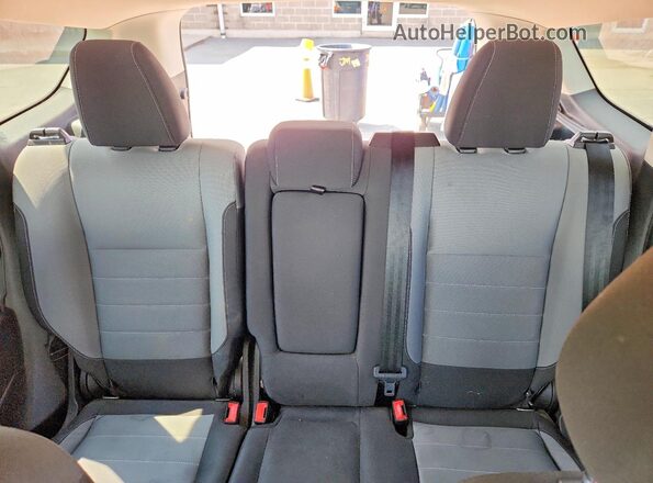 1FMCU9GX1GUB02110 2016 FORD ESCAPE White უკანა სავარძლების ხედი