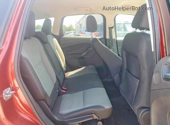 1FMCU9GX2GUB54863 2016 FORD ESCAPE Brown Widok wnętrza z tyłu