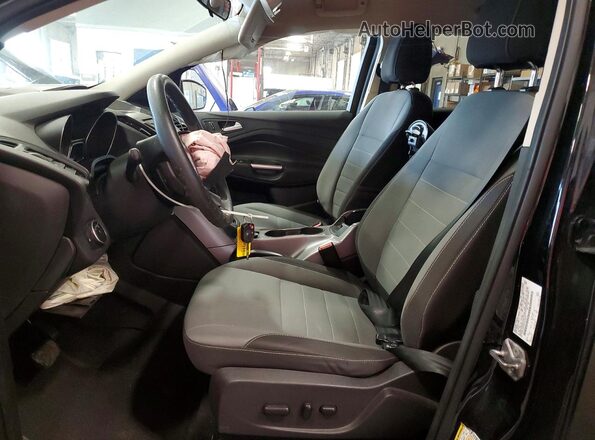 1FMCU9GX4GUC80013 2016 FORD ESCAPE Black Front interior view