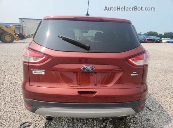 1FMCU9GX7GUB61551 2016 FORD ESCAPE Red უკანა ხედი