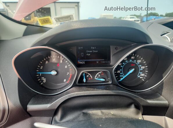 1FMCU9GX7GUB61551 2016 FORD ESCAPE Red ხელსაწყოთა პანელის ხედი