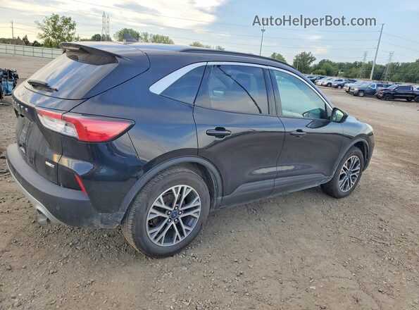 1FMCU9H6XLUB89554 2020 FORD ESCAPE Black Задня права чверть