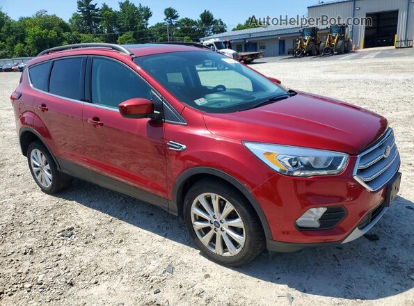 1FMCU9HD1KUB90461 2019 FORD ESCAPE Red Przód prawy
