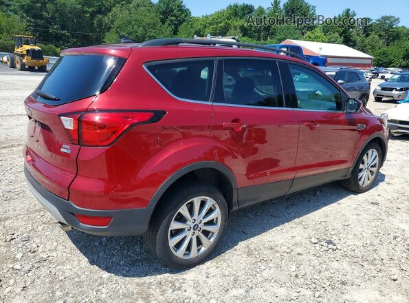 1FMCU9HD1KUB90461 2019 FORD ESCAPE Red Tył prawy