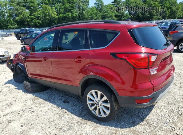 1FMCU9HD1KUB90461 2019 FORD ESCAPE Red Tył lewy