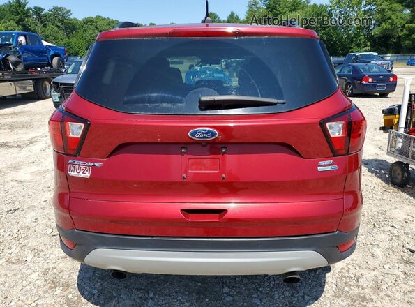 1FMCU9HD1KUB90461 2019 FORD ESCAPE Red Widok z tyłu