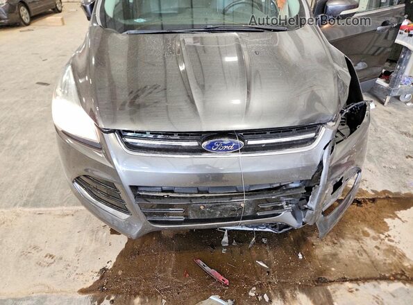 1FMCU9J90GUB32466 2016 FORD ESCAPE Gray ძრავის განყოფილების ხედი