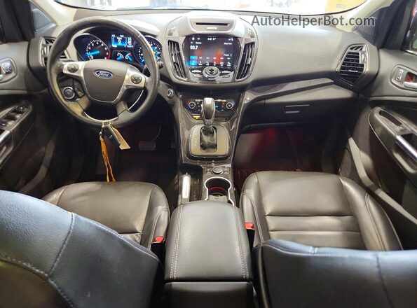 1FMCU9J90GUB32466 2016 FORD ESCAPE Gray წინა პანელის ხედი
