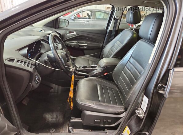 1FMCU9J90GUB32466 2016 FORD ESCAPE Gray წინა სალონის ხედი
