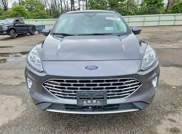 1FMCU9J90NUB42525 2022 FORD ESCAPE Серый Вид спереди
