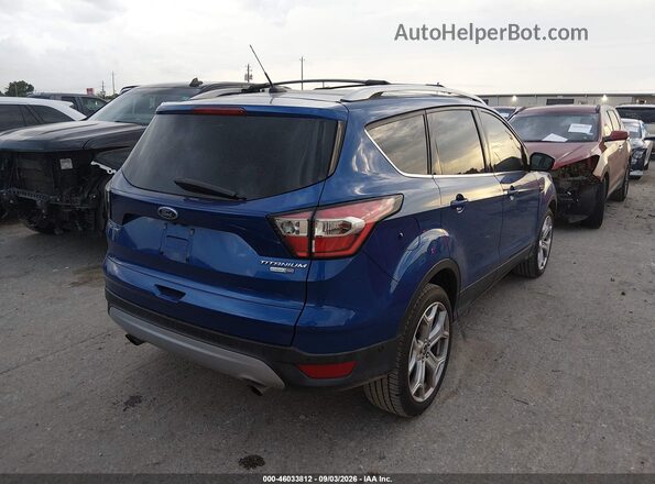 1FMCU9J91HUE53966 2017 FORD ESCAPE Blue Trasero derecho
