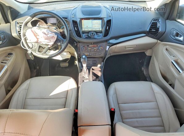 1FMCU9J91KUB94581 2019 FORD ESCAPE Серый Вид панели приборов