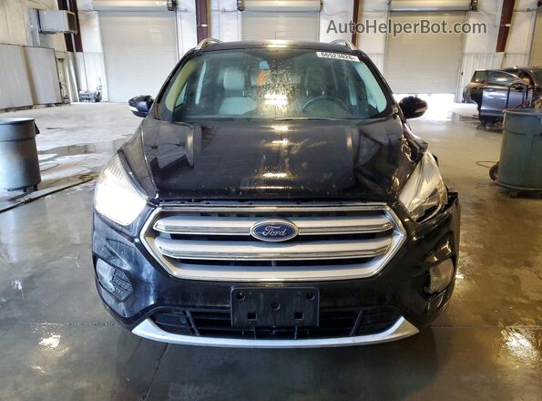 1FMCU9J91KUC33461 2019 FORD ESCAPE Black Front view