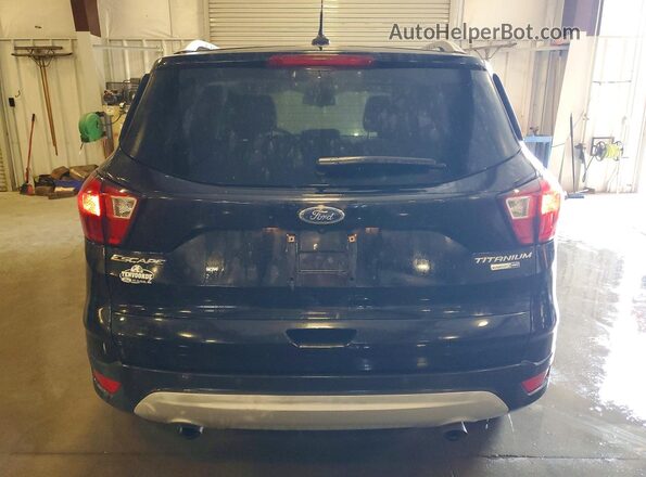 1FMCU9J91KUC33461 2019 FORD ESCAPE Black Rear view