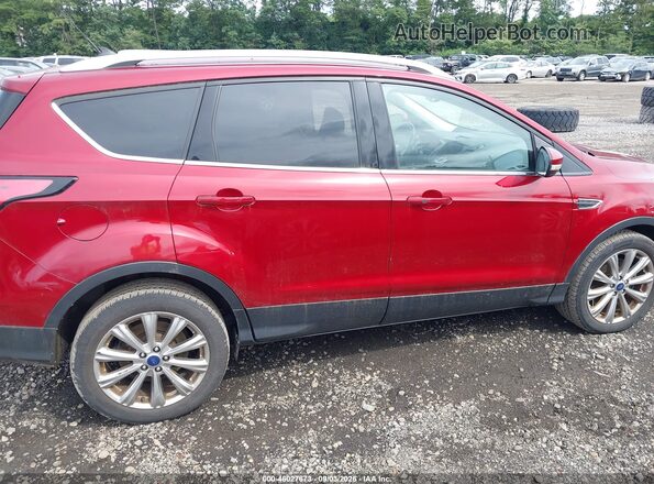 1FMCU9J93JUB58051 2018 FORD ESCAPE Red Vista interior trasera