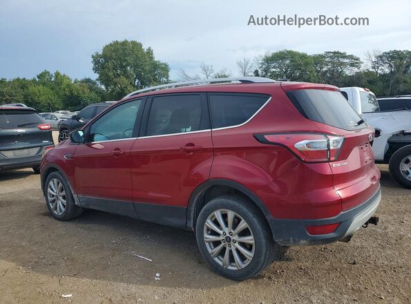 1FMCU9J94HUB89030 2017 FORD ESCAPE Red Trasero izquierdo