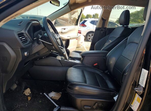 1FMCU9J95LUA98809 2020 FORD ESCAPE Black Vista interior delantera