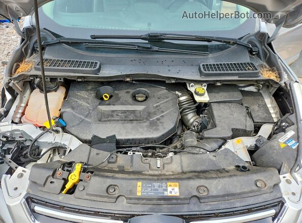 1FMCU9J98GUB68258 2016 FORD ESCAPE Серебряный Вид подкапотного пространства