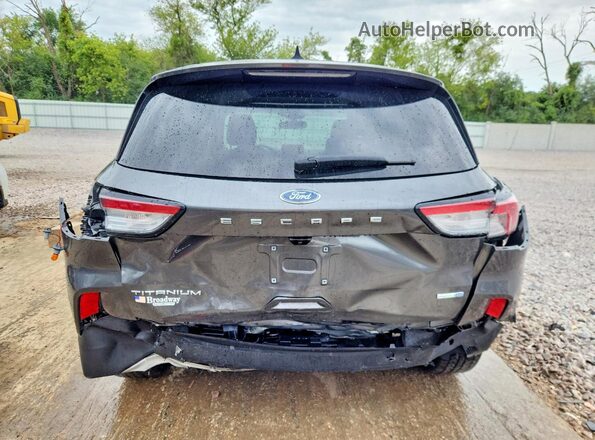 1FMCU9J99LUB48434 2020 FORD ESCAPE Gray Вид ззаду