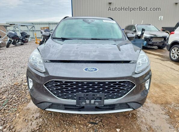 1FMCU9J99LUB48434 2020 FORD ESCAPE Gray Вид спереду