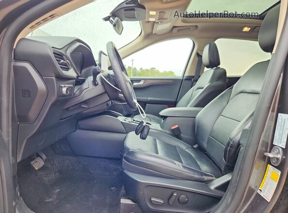 1FMCU9J99LUB48434 2020 FORD ESCAPE Gray Вид салону спереду